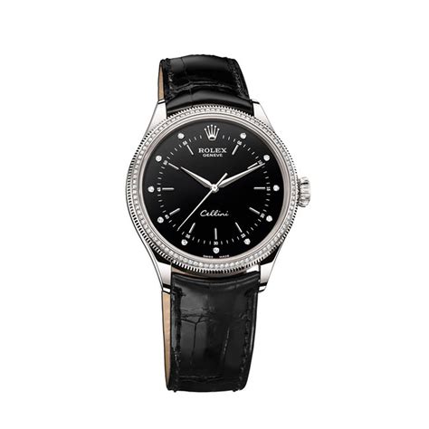 rolex donna cindurino caucim|rolex cellini black.